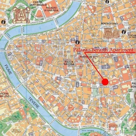 דירה Discover The Pantheon From The Berardi Flat רומא